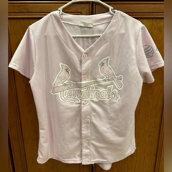 Saint Louis STL Cardinals Matheny Jersey pink XL - Picture 1 of 4